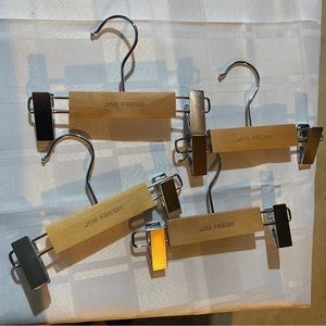 Set of 4 Joe fresh toddler hangers